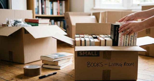 Best Way to Pack Books for Moving