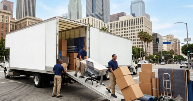 Office Moving in Downtown LA