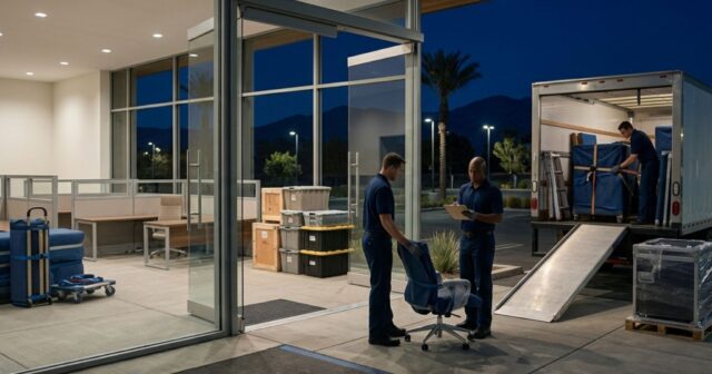 Can You Move an Office Overnight in Riverside County?