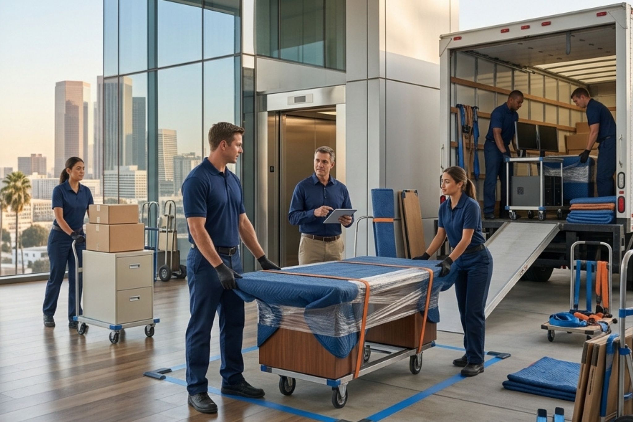 Commercial Movers Los Angeles