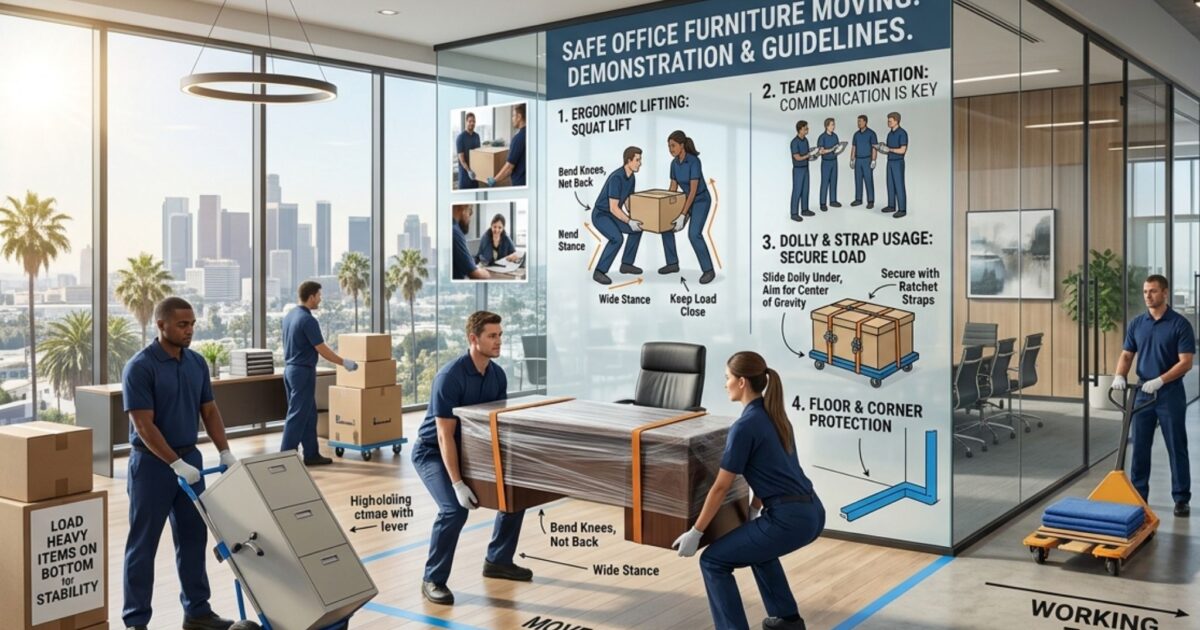 How to Move Office Furniture Safely
