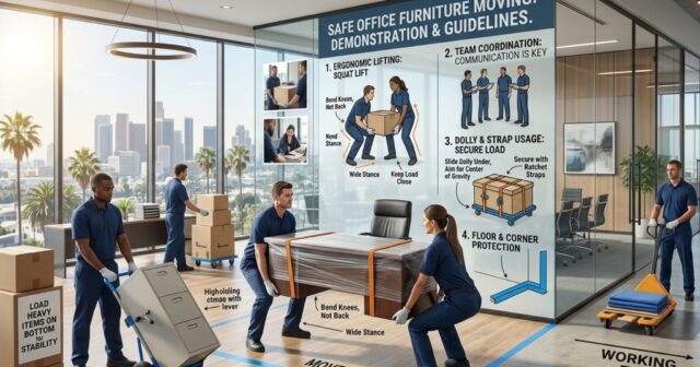 How to Move Office Furniture Safely