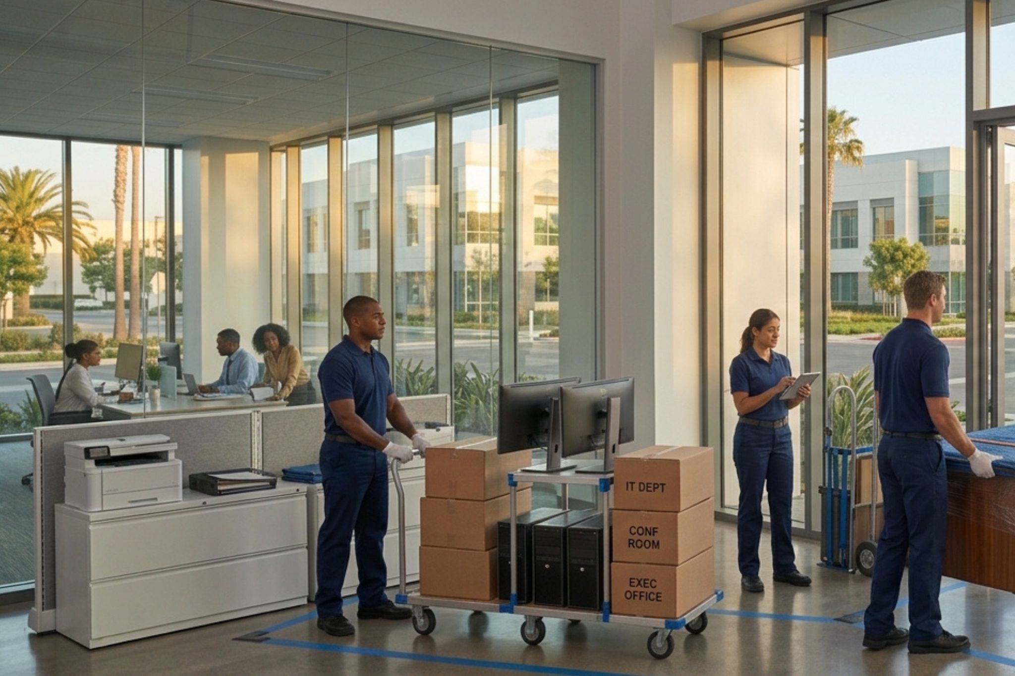 Orange County Commercial Moving