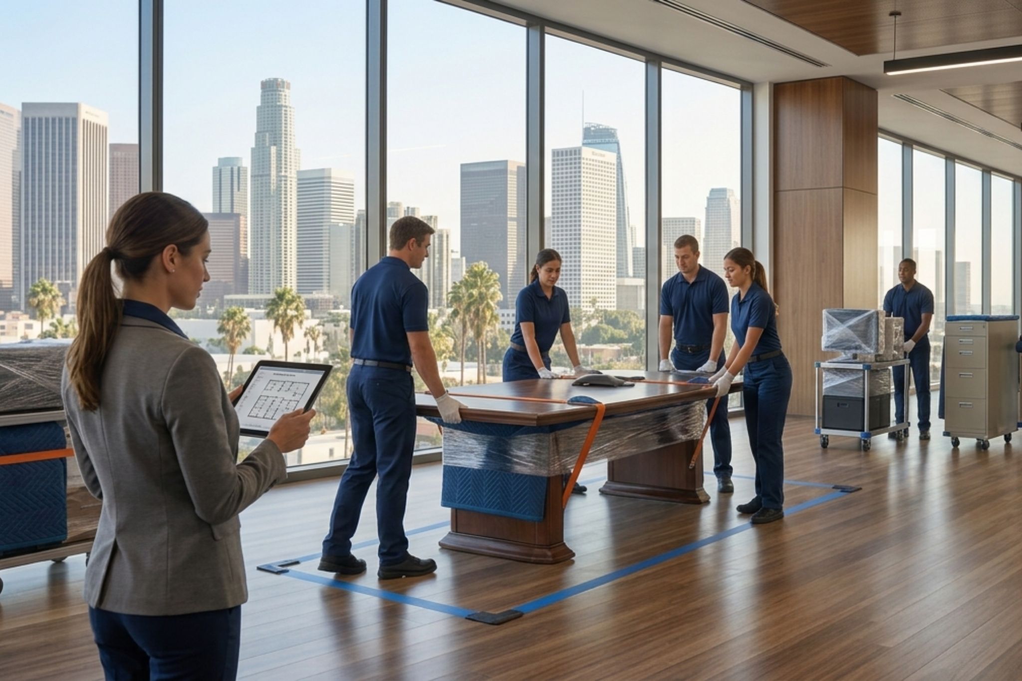 Orange County Office Movers Save You Time and Money