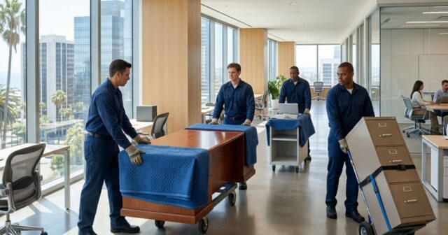 Reliable Office Moving Company in California