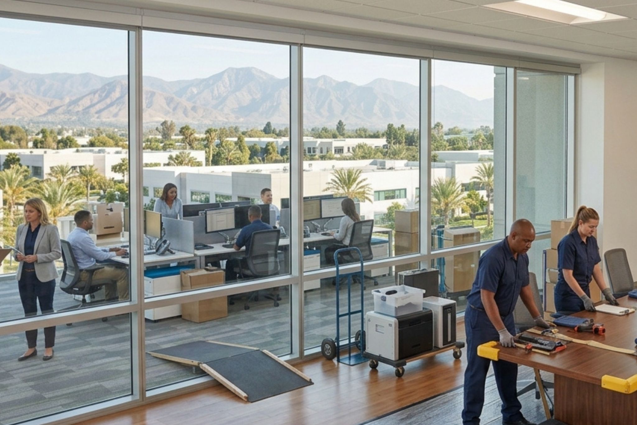 Riverside Office Relocation Services